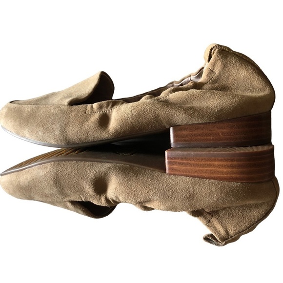 Abeo B.I.O. System Jean Leather Tan Suede Loafer 9.5N - Picture 9 of 11